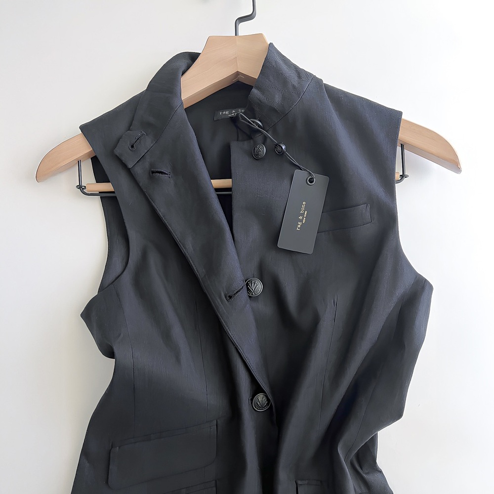 Rag & Bone Slade Vest Dress | NWT | $550 Retail | Size 2-4 - Picture 5 of 10